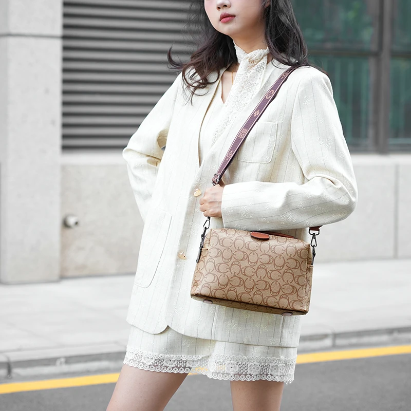 

Уникальная модная кожаная сумка-мессенджер высокого класса большой вместимости для женщин, однотонная