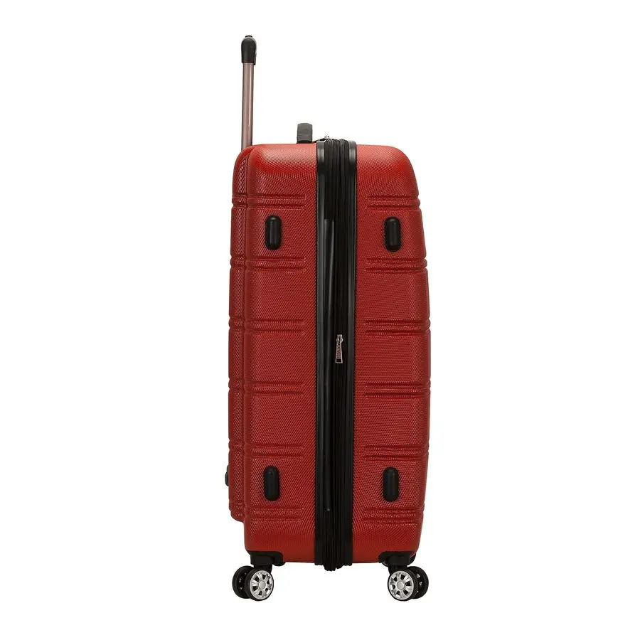 Bagagem de roda giratória expansível Hardside, vermelha, checkedLarge 28 polegadas F1603RED