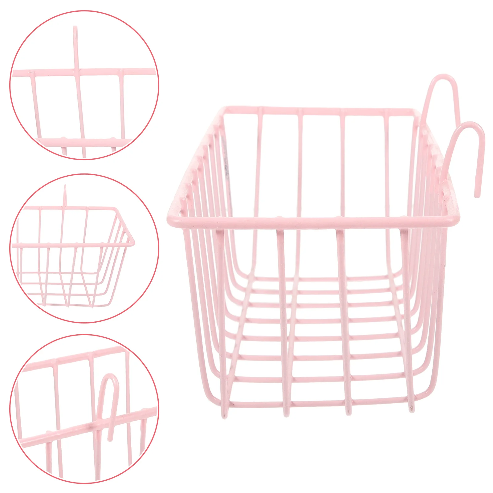 

Pink Rabbit Hay Feeder Hanging Cage Accessories for Bunnies Indoor Easy Clean Wear Resistant Bunny Feeders Storage Convenient