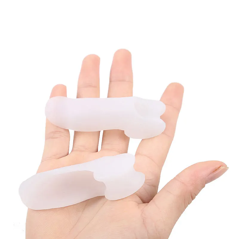 1Pair Gel Silicone Foot Care Tools Hammer Toes Separator Thumb Interdigital Bunion Corrector Hallux Valgus Protector Orthopedic