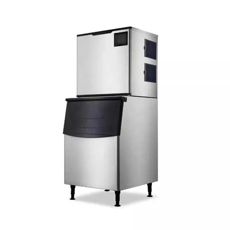 Commercial Fan Cooling Block Ice Machine Ice Maker Big Capacity Ice Cube Making Machine for Supermarket