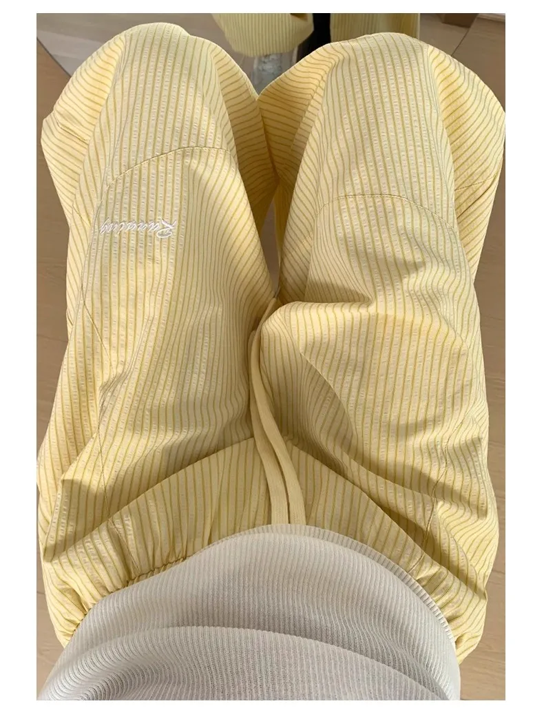 Broek Dames Vrouw Elegants Buiten Cargostijl Wandelen Multi-zakken Ripstop Trekkoorden Verstelbaar Elastisch Baggy Hot