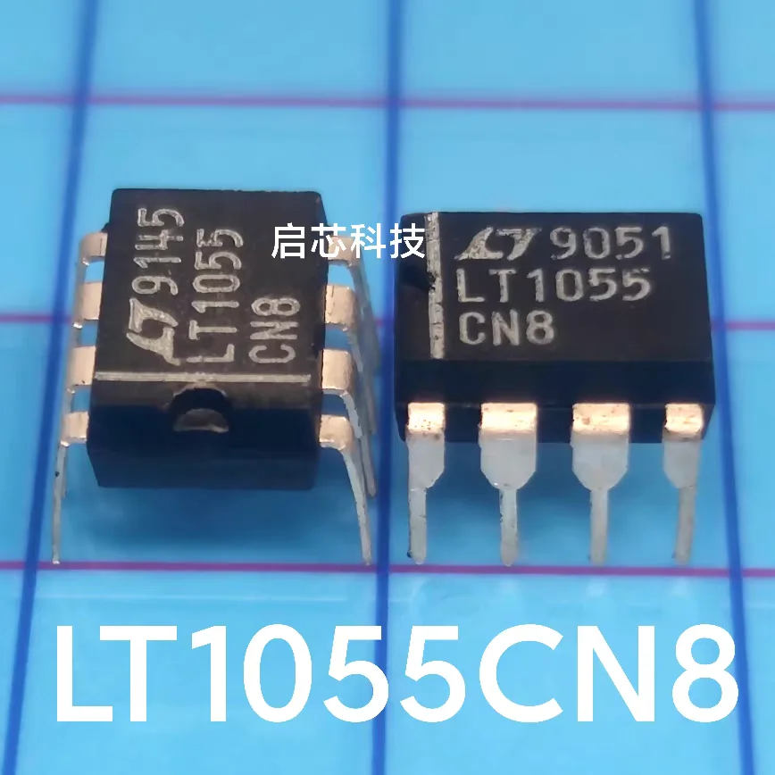 LT1055 LT1055CN8 Brand-New, Genuine High-Speed, High-Precision JFET-Input Operational Amplifier PDIP-8