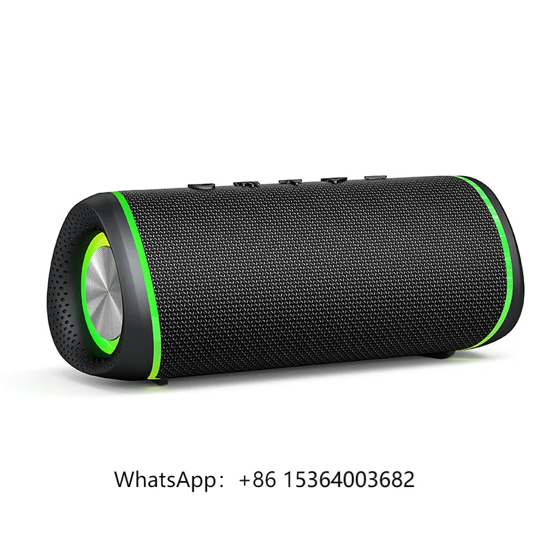 

TJXL-Upgrade Outdoor Waterproof IPX5 HIFI Stereo Surround Subwoofer Portable TWS Color Wireless for Bluetooth Speaker