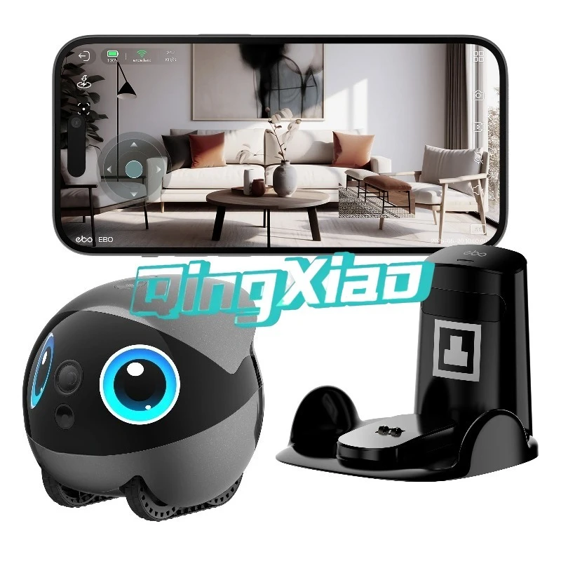 

Family Robot Embodied AI Brain 4K Two Way Video Autonomous Navigation Fall Detection For Cat Dog Elder Child Pet Companion Gift