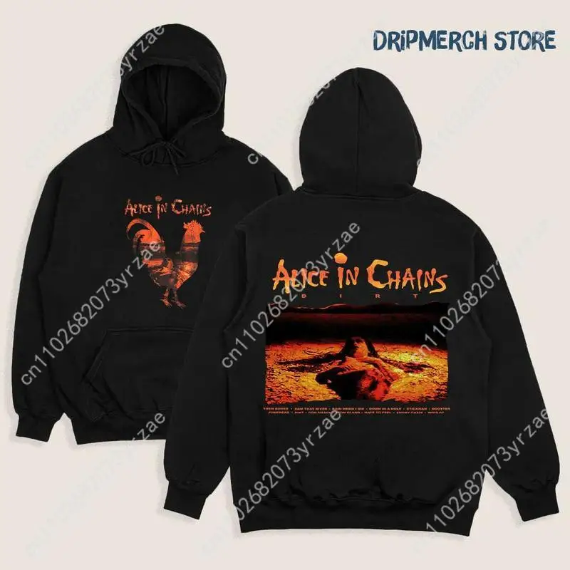 

Retro Alice In Chains Super Soft Hoodie Mens Womens Pullover Fashion Comfortable Hoodies Sweatshirts Breathable Vintage Tops