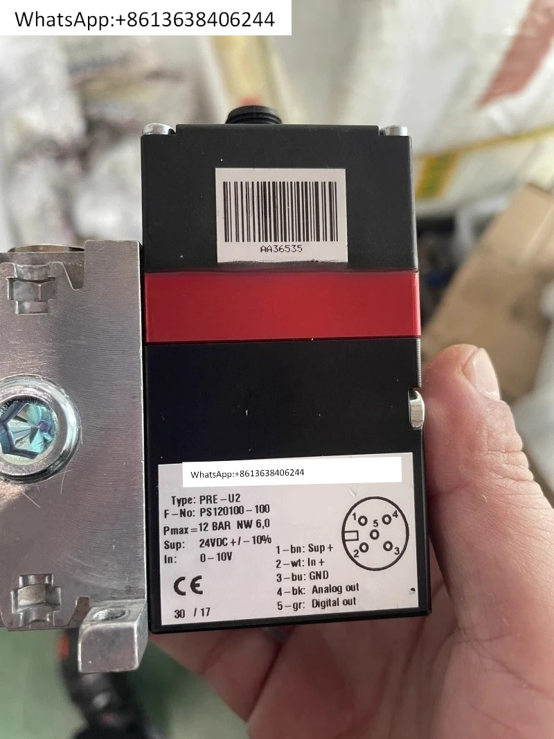 

Proportional valve pre-u2 electronic pressure regulation 0-10v control