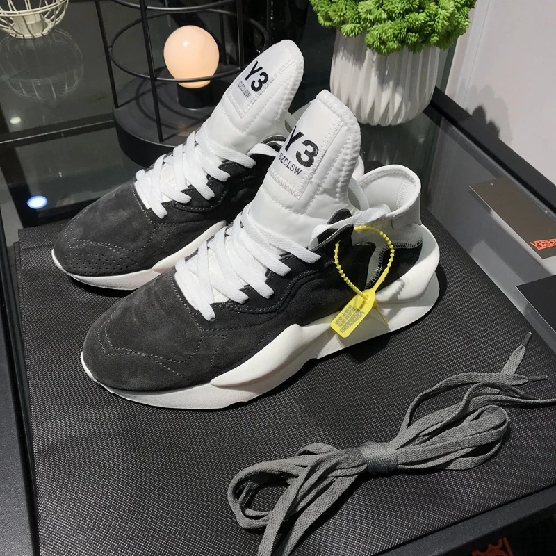 

New Luxury Sneakers Men Shoes Genuine Leather Casual Sport Shoes Youth Fashion Outdoor Thick Sole Flats Women Running Shoes