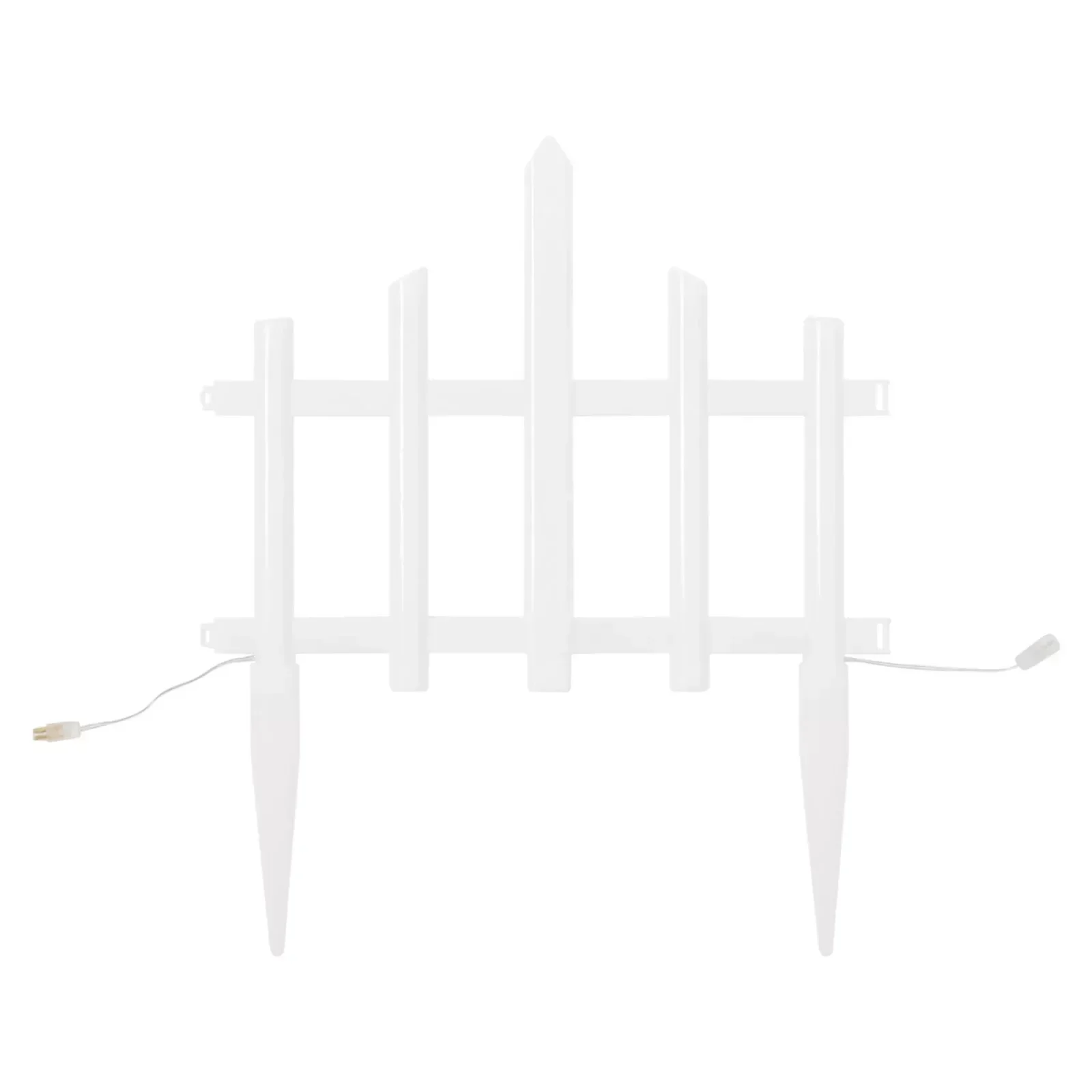 أضواء زينة سياج عيد الميلاد الخارجية مشرق 50 مصباح LED (موفرة للطاقة) للحديقة والسطح