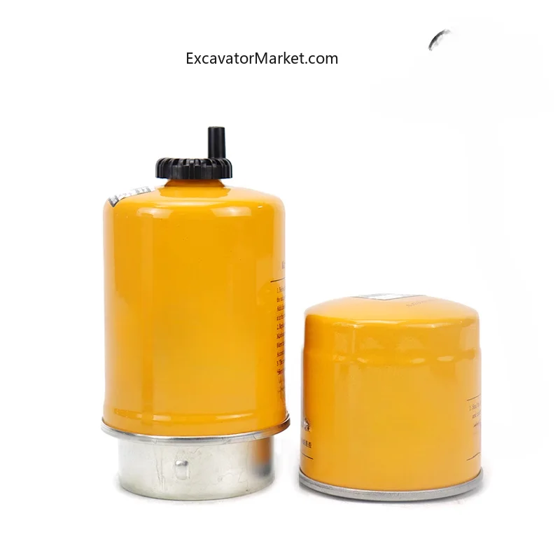 For 17 Engine Oil Diesel Air Filter Water Separation Filter Hydraulic Maintenance Excavator Accessories High Quality