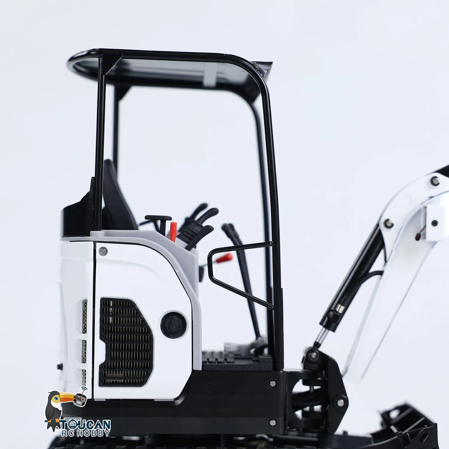 Brinquedos escavador jxmodel 1/14 mini rtr rc escavadeira JX-E20 modelo de máquinas hidráulicas controle rádio rastreado carro caminhão construção