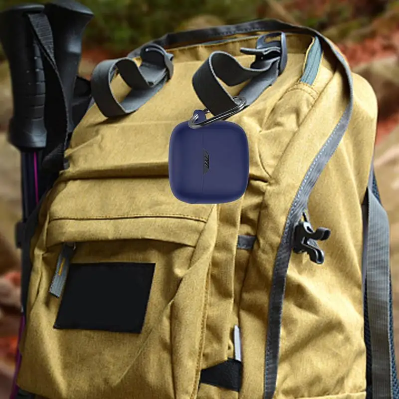 Per JBL Tune Flex Cover custodia antiurto custodia lavabile custodia protettiva per auricolari in Silicone con custodia antipolvere con gancio