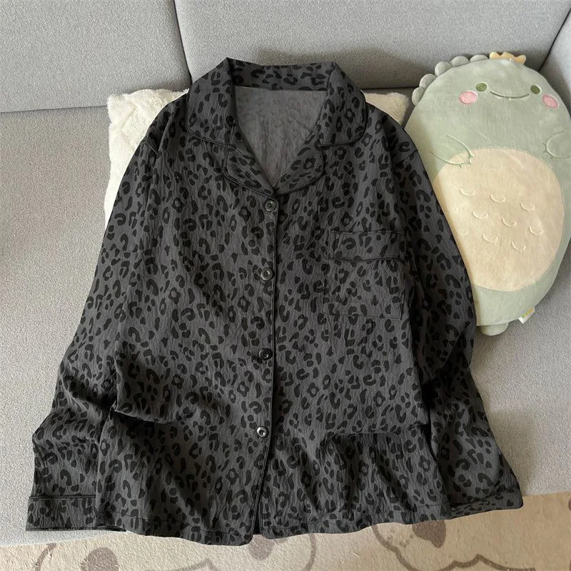 Spring and Autumn Pajamas, Women's Long Sleeve Long Pants, Cartoon Cute Beauty Girl Home Clothes Set, Can be worn outside