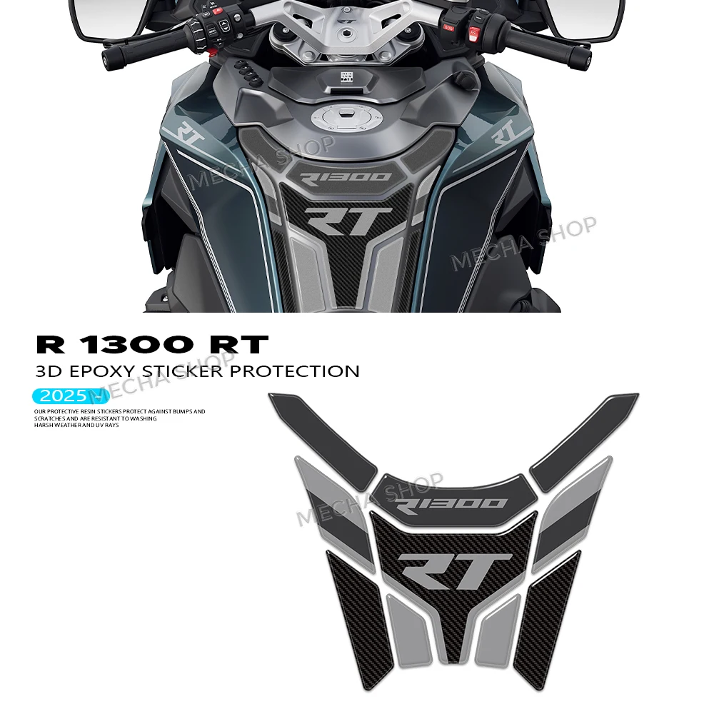 

For R 1300 RT Triple Black R1300RT Accessories Tank Pad 3D Stickers Kit Impulse Alpine White Motorcycle Protection Decal