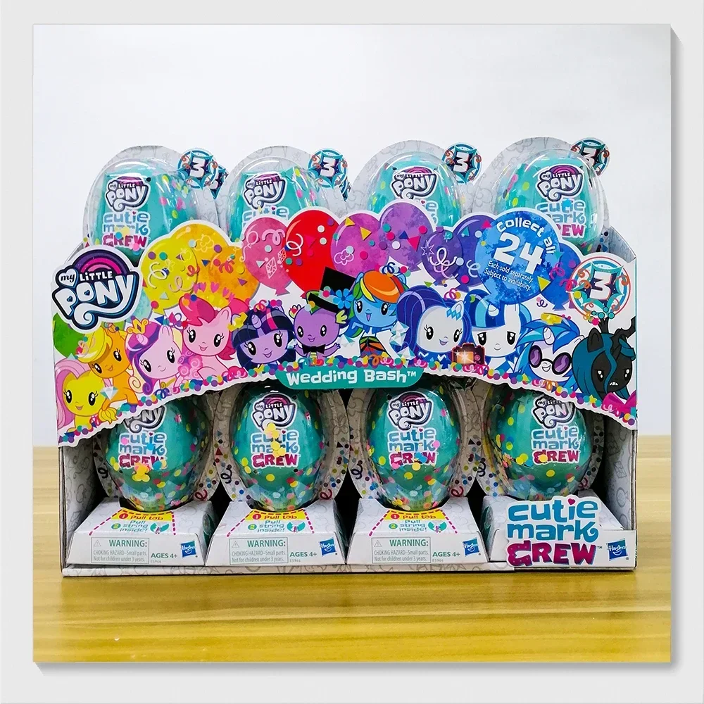 Hasbro My Little Pony Cutie Mark Crew Wedding Bash Mysterious Blind Box Dolls Gifts Toy Model Anime Figures Collect Ornaments