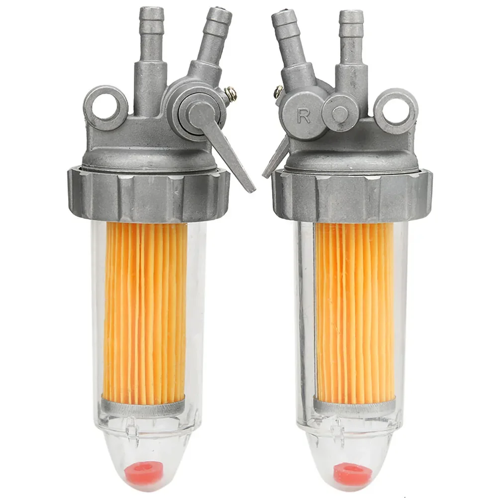 1PC Fuel Oil Filter For Diesel Generator Engine 186FA 178FA 186F 5KW ABS Yellow + Gray Light Equipment Generator Cleaning Tool