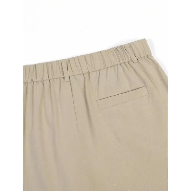 Männer Casual Reine Farbe ort Hosen mit kets Und Gürtel Reine Farbe Herbst Grenzüberschreitende Sle Bequeme Retro Ciwalk orts