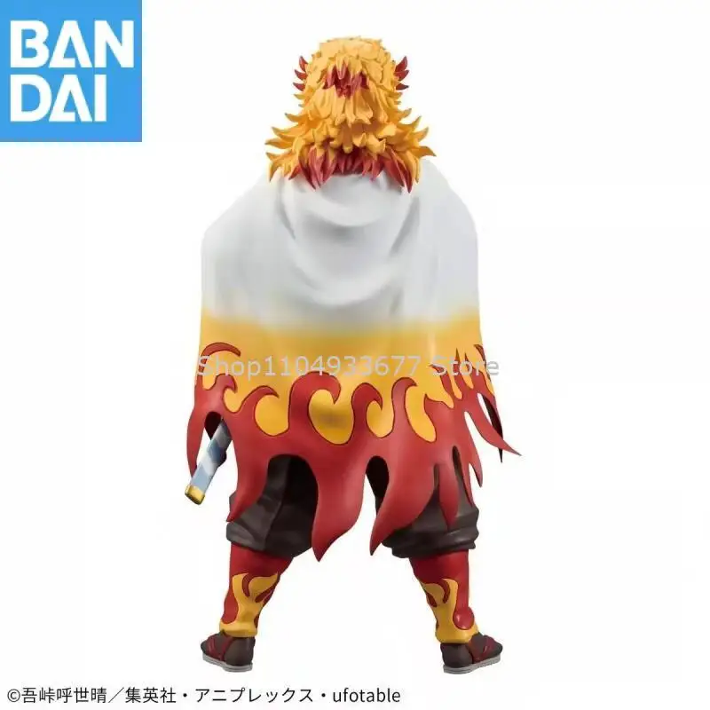 Oryginalna figurka kolekcjonerska Anime Demon Slayer: Kimetsu No Yaiba Grandista Rengoku Kyoujurou, dostępna od ręki.