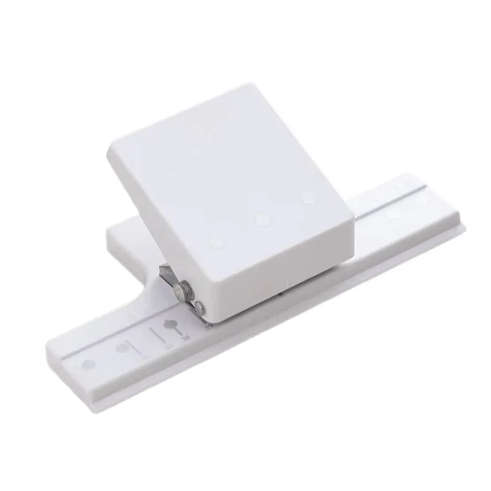 

Multi-Function 3 Holes Hole Punching Machine DIY Mini Size Paper Hole Puncher Portable Non-slip Loose Leaf Punch Binder Binding