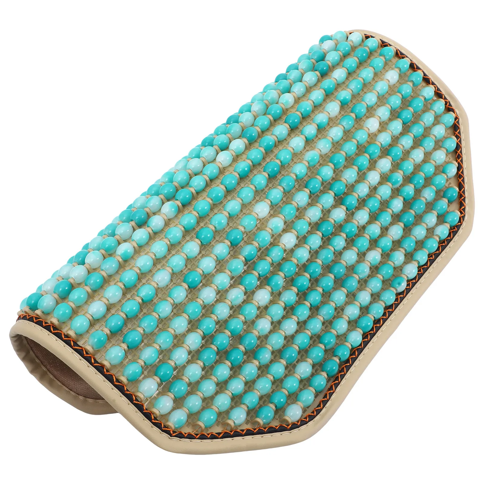

Resin Bead Car Seat Cooler 41x41cm Jade Green Durable Breathable Cushion Summer Cooling Accessories Car Seat Covers