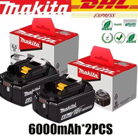 Original 18V Makita 5.0Ah battery can replace🔧BL1850B for Makita 18V tool🔋DJV185 DUC150Z DFN350G DHR183Z⚡DGA404 DDF487 DTW285
