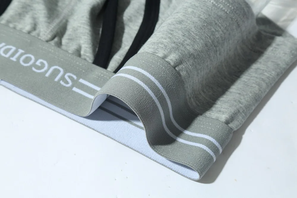 ชุดชั้นในเซ็กซี่ชาย Boxershorts แฟชั่นกางเกงชาย Hollow POUCH Boxer กางเกงขาสั้น Bulge Underpants ผ้าฝ้ายเปิดด้านหน้ากางเกง