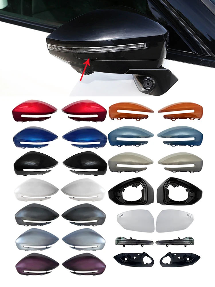 

For Zeekr 001 Rearview Mirror Cover Frame Mirror Glass Rearview Mirror Turn Signal Light