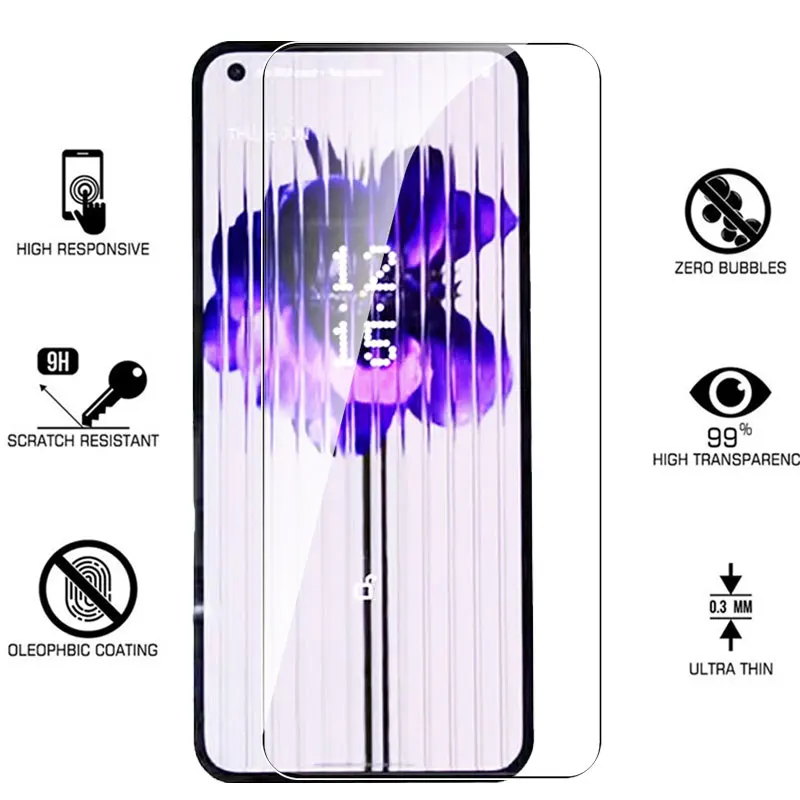 IPhone用スクリーンプロテクター,3個,ガラスフィルム,保護アーマー,スクリーンフィルム,1個,6.55in 1