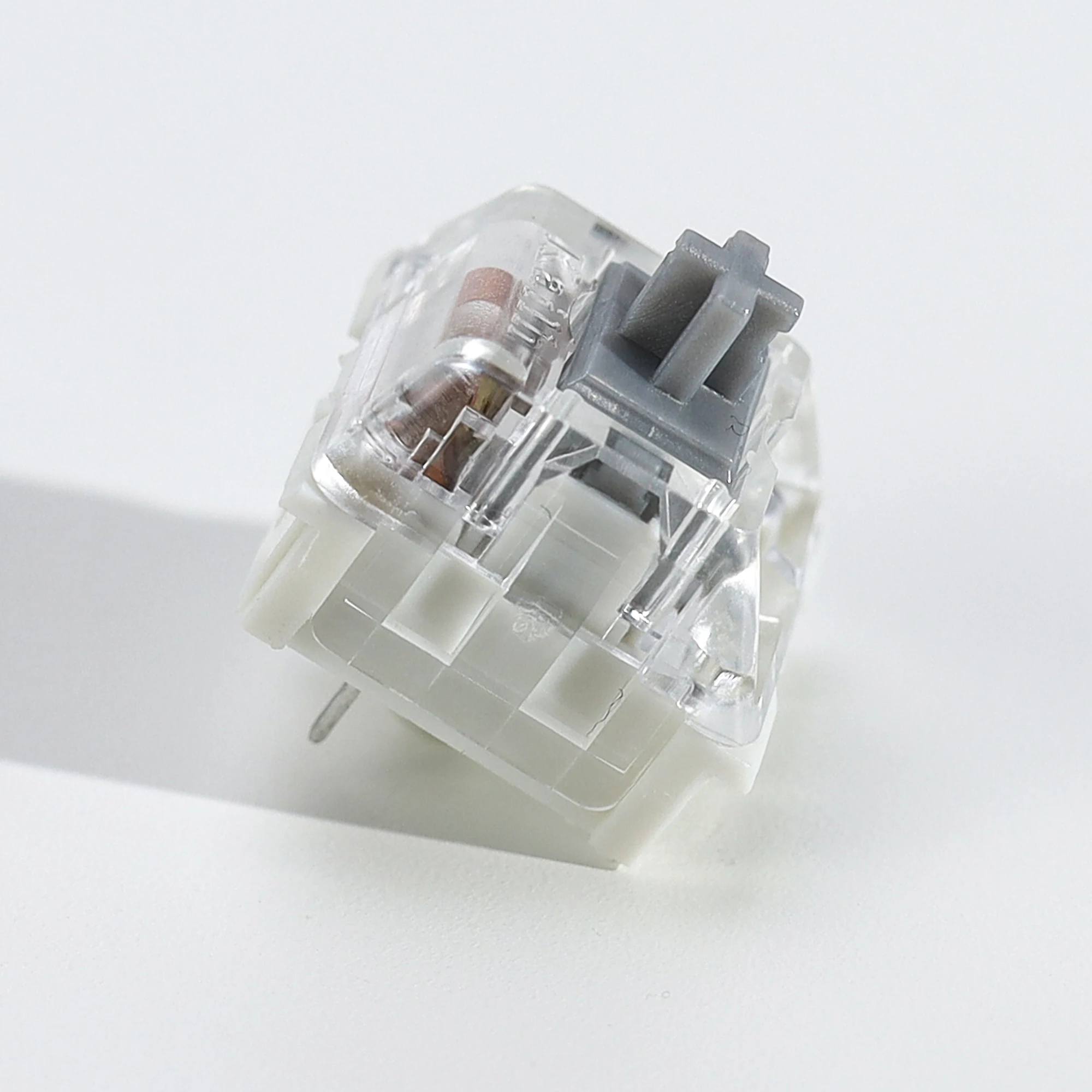 Kailh Speed Silver Switch Mechanische Tastaturschalter, cremig, linear, 3-polig, 40gf, vorgeschmiert, für 60 Gaming-Tastatur-Kit-Schalter – Detail 7
