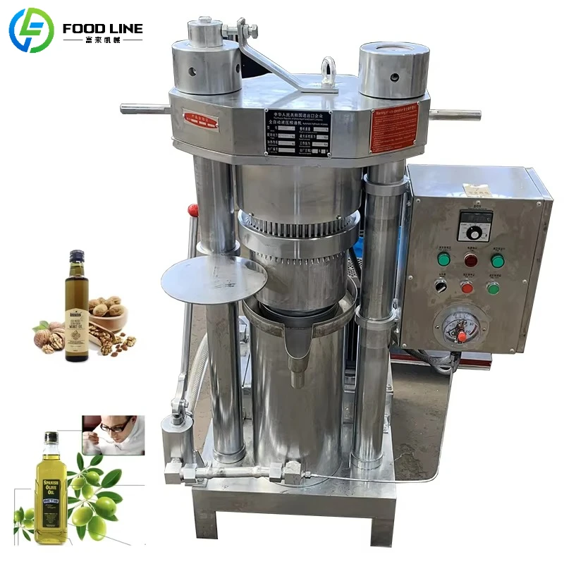 Customized Hydraulic Oil Press Machine with Filter System Automatic Oil Extraction Machine for Multiple Oil Seeds