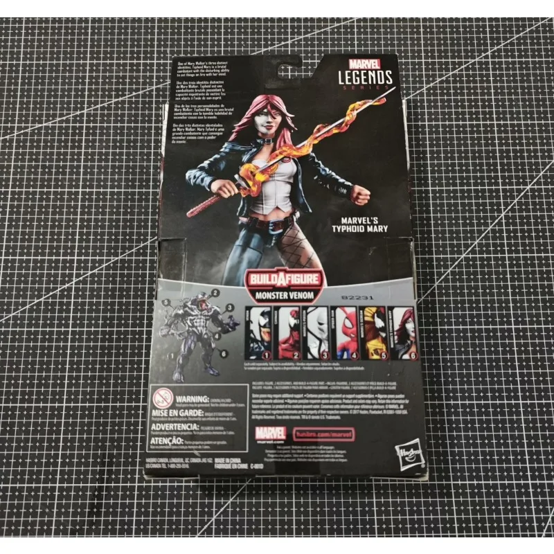 

Оригинальная фигурка Marvel Legends Series MARVEL'S TYPHOID MARY, модель игрушки, подарок