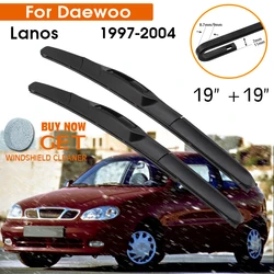 Car Wiper Blade For Daewoo Lanos 1997-2004 Windshield Rubber Silicon Refill Front Window Wiper 19