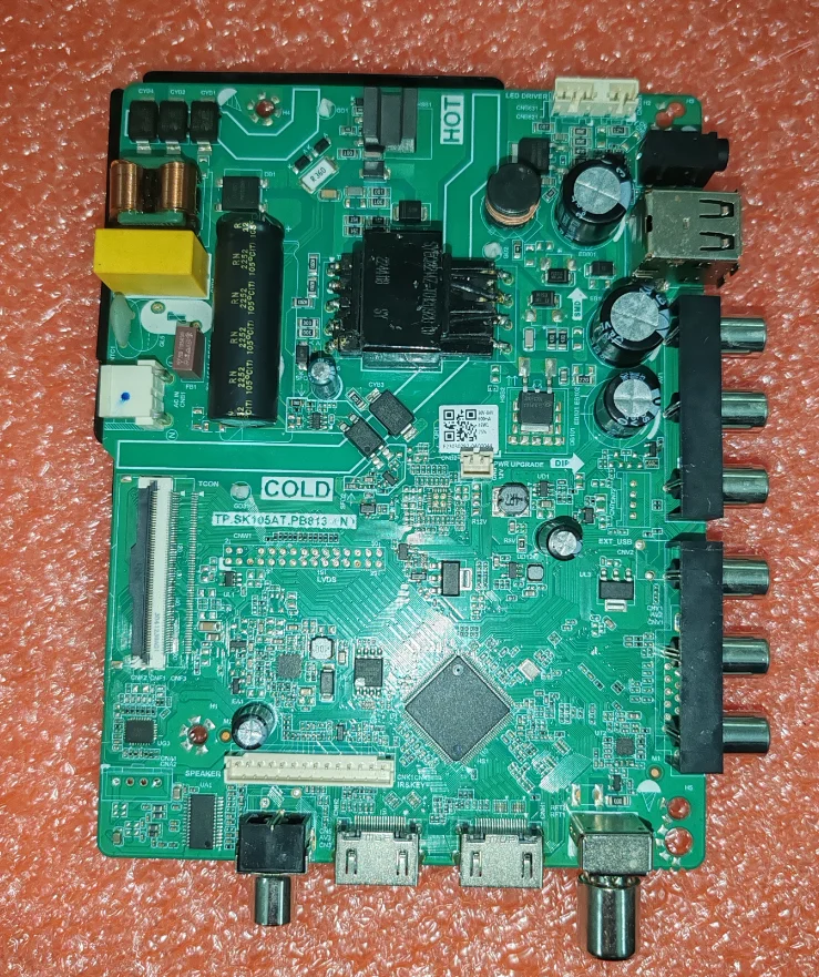 TP.SK105AT.PB813(N) Three in one TV motherboard, tested well, physical photo for  30--80V 48w  600ma