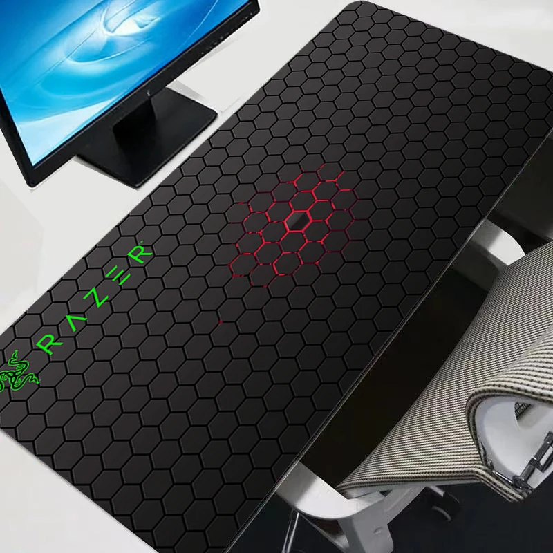 Leather Mouse Pad Razer Anime Gamer Gaming Accessories Varmilo Keyboard PC Computer Desk Mat XXL Anime Durable Carpet Mousepad