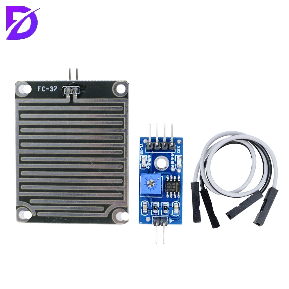 Модуль-датчика-обнаружения-дождевых-капель-высокочувствительный-с-никелированным-покрытием-fr-04-цифровой-аналоговый-выход-для-arduino-для-мониторинга-погоды