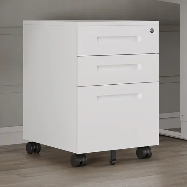 

Movable Wooden Storage Cabinet