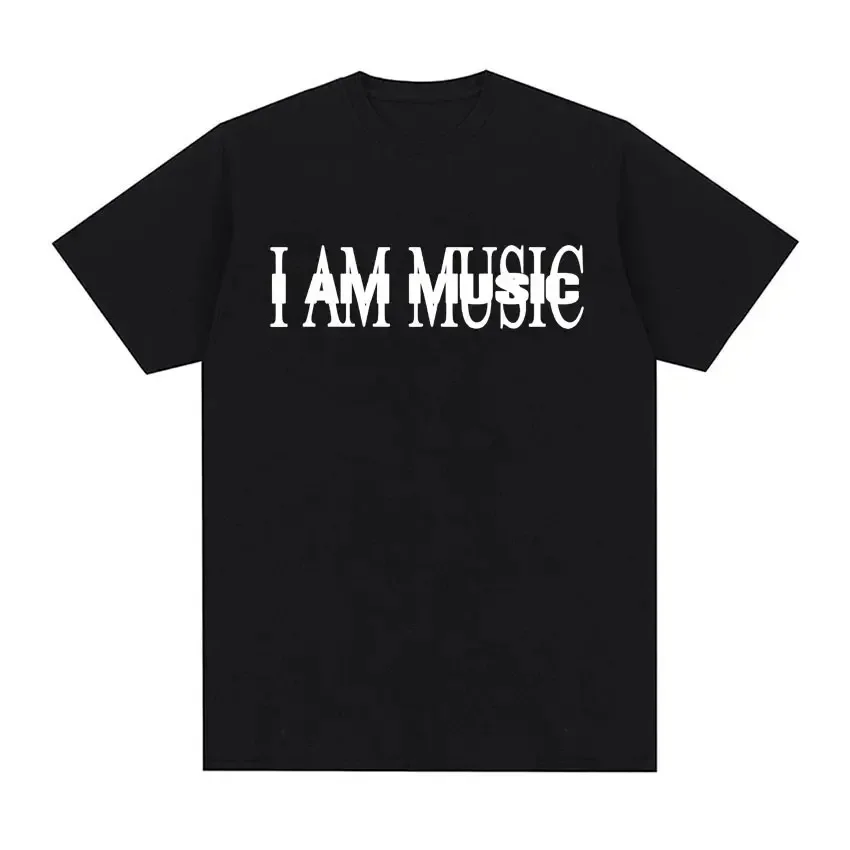 I Am Music Album Print T-Shirt Fashion Vintage T Shirt Y2K Meme Opium Ken Carson Destroy Lonely T Shirts Men Women fashion