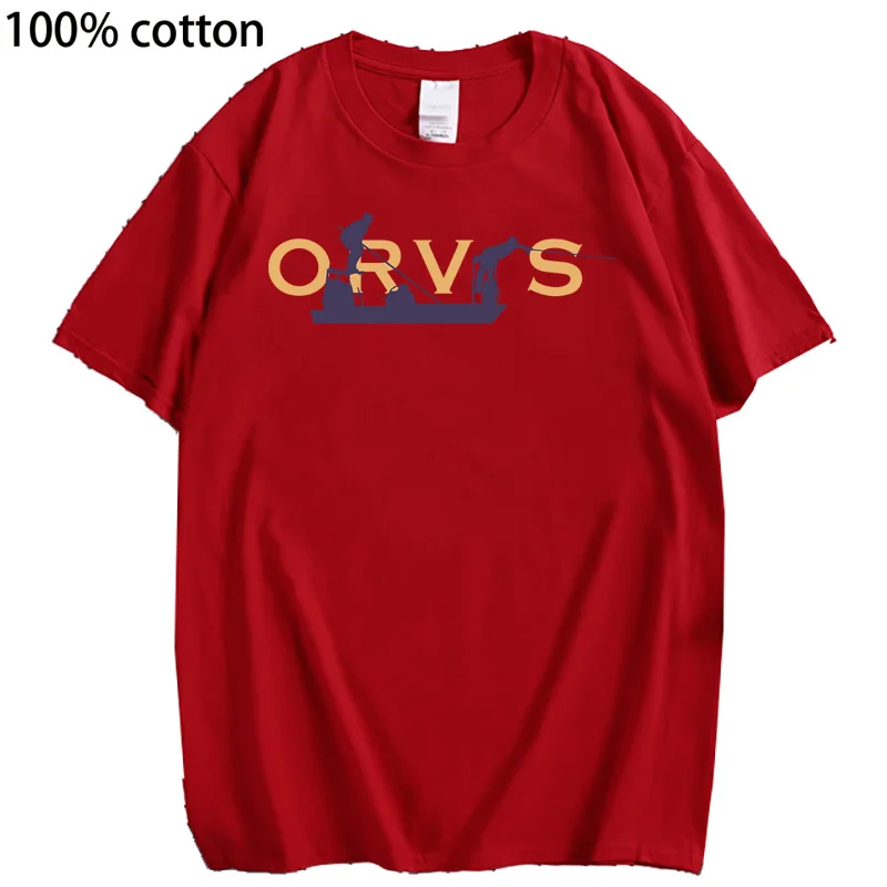 Fashion Orvis T Shirt Boys Girls Clothes Funny Tops T-shirt Summer Tshirt Teen top y2k fishing clothing hot deals  streetwear