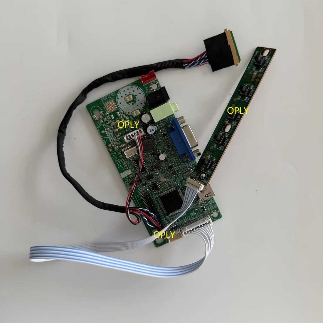 

Controller driver board HDMI-Compatible VGA Kit for LP173WF1 LP173WF1-TLB2/TLB3/TLB5 1920×1080 17.3" 40pin LED panel Screen LVDS