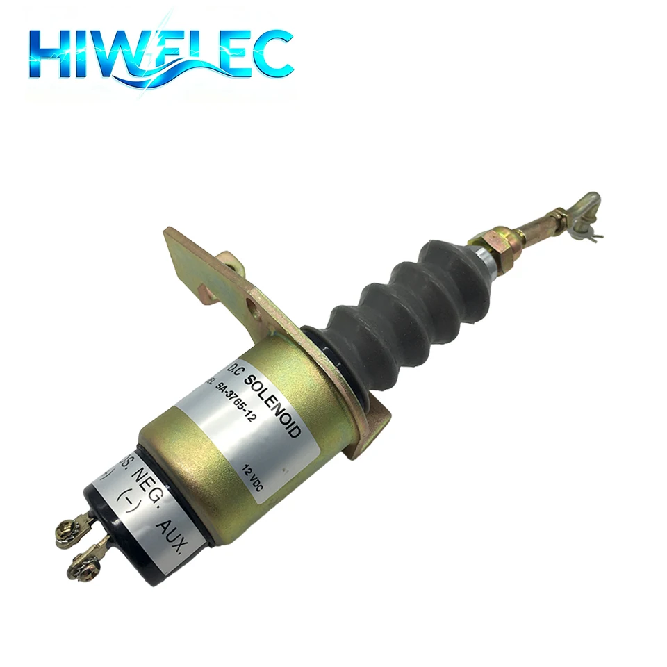 Engine Parts SA-3765-12, SA-3765 12V Diesel Fuel Shut Off Solenoid Stop Solenoid
