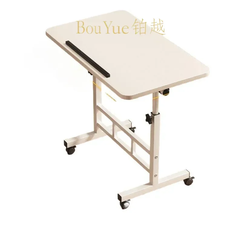 Adjustable Laptop Desk Portable Bedside Table Rotating Writing Stand for Sofa Bed Dormitory Home Office Simple Lifting
