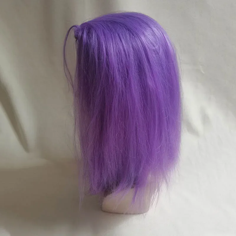 فريق روكيت جيمس شعر مستعار تأثيري الأرجواني مقاومة للحرارة الاصطناعية الشعر المستعار غطاء شعر مستعار مجاني