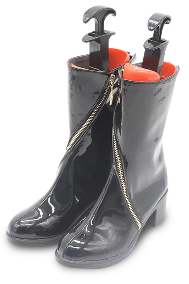 Watarai Hibari Scarpe Cosplay Scarpe in pelle PU Stivali di carnevale di Halloween Vtuber Cosplay Prop su misura