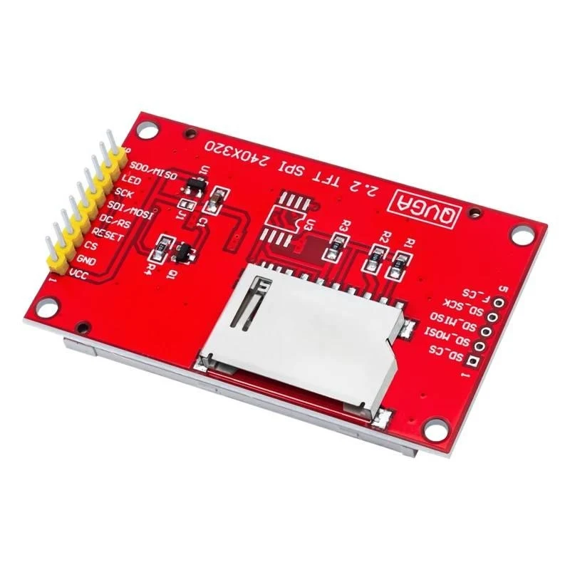Smart Electronics 2.2 Inch 240*320 Dots SPI TFT LCD Serial Port Module Display ILI9341 5V / 3.3V 2.2'' 240x320 for Arduino Diy