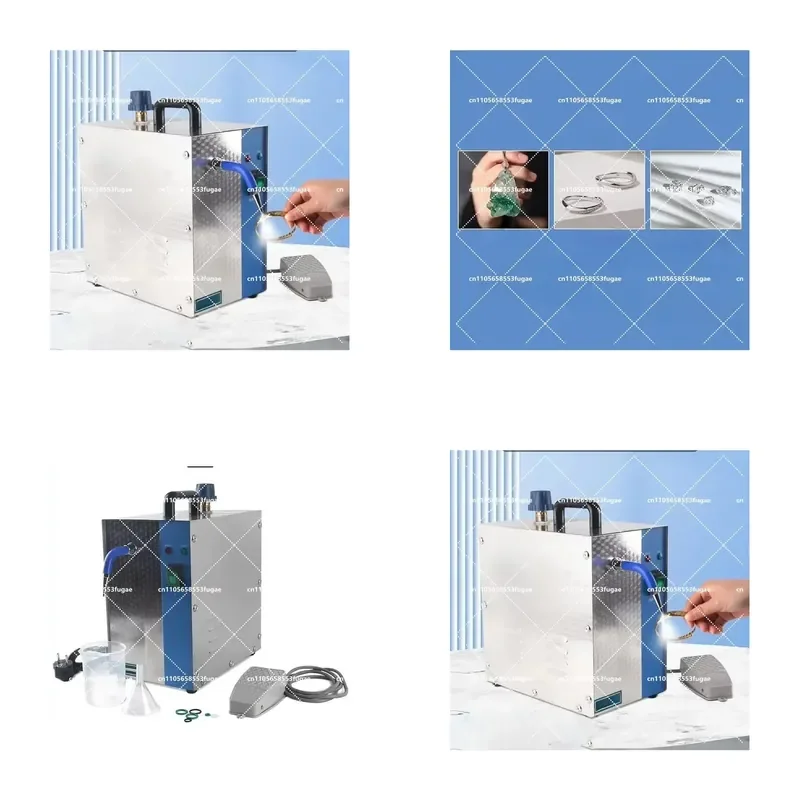Jewelry Steam Cleaner Machine for Gold and Silver Gem Washer Goldsmith Equipment Tools for Professional Cleaning