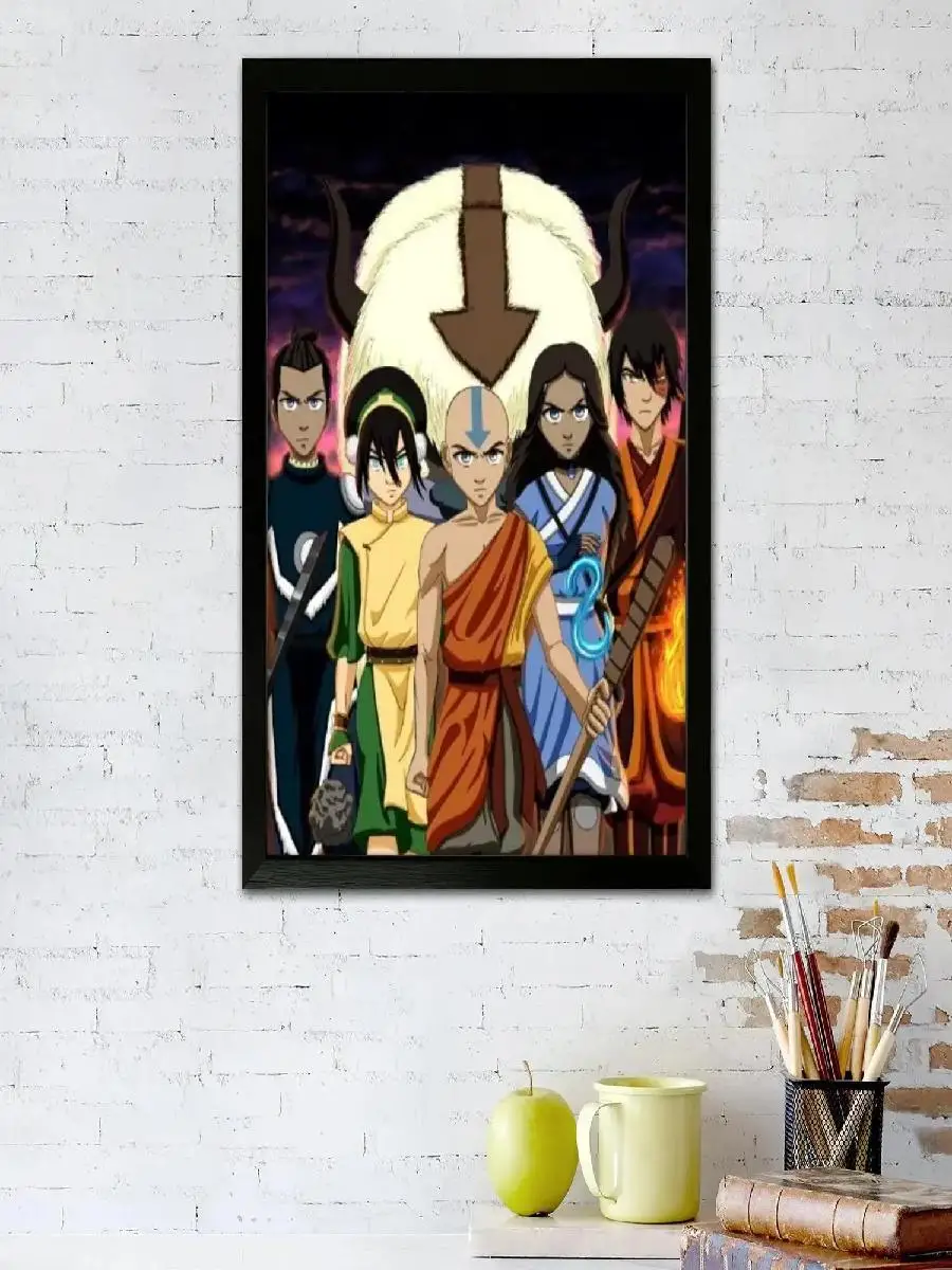 Avatar The Last Airbender Canvas Art Poster Modern Wall Decor for Family Bedroom Stylish Home Painting Print