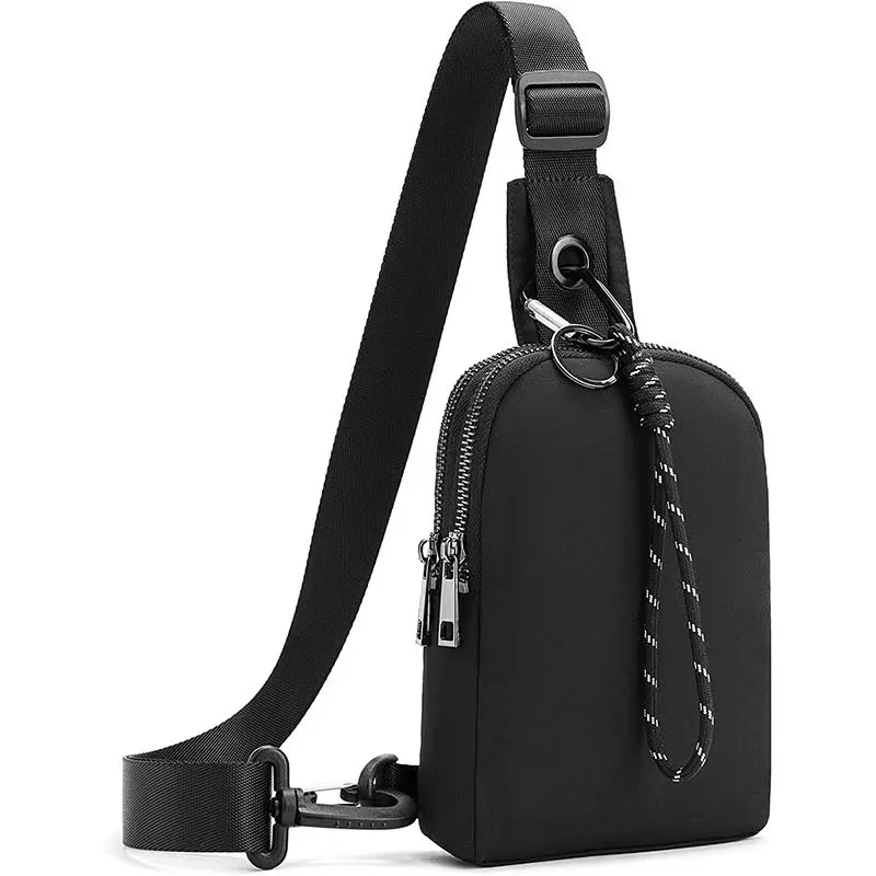 

Men Chest Bag Mens Shoulder Body Bag Nylon Fashion Man Side Sling Crossbody Bag for Male 2024 Casual Handbag Travel Phone Bags