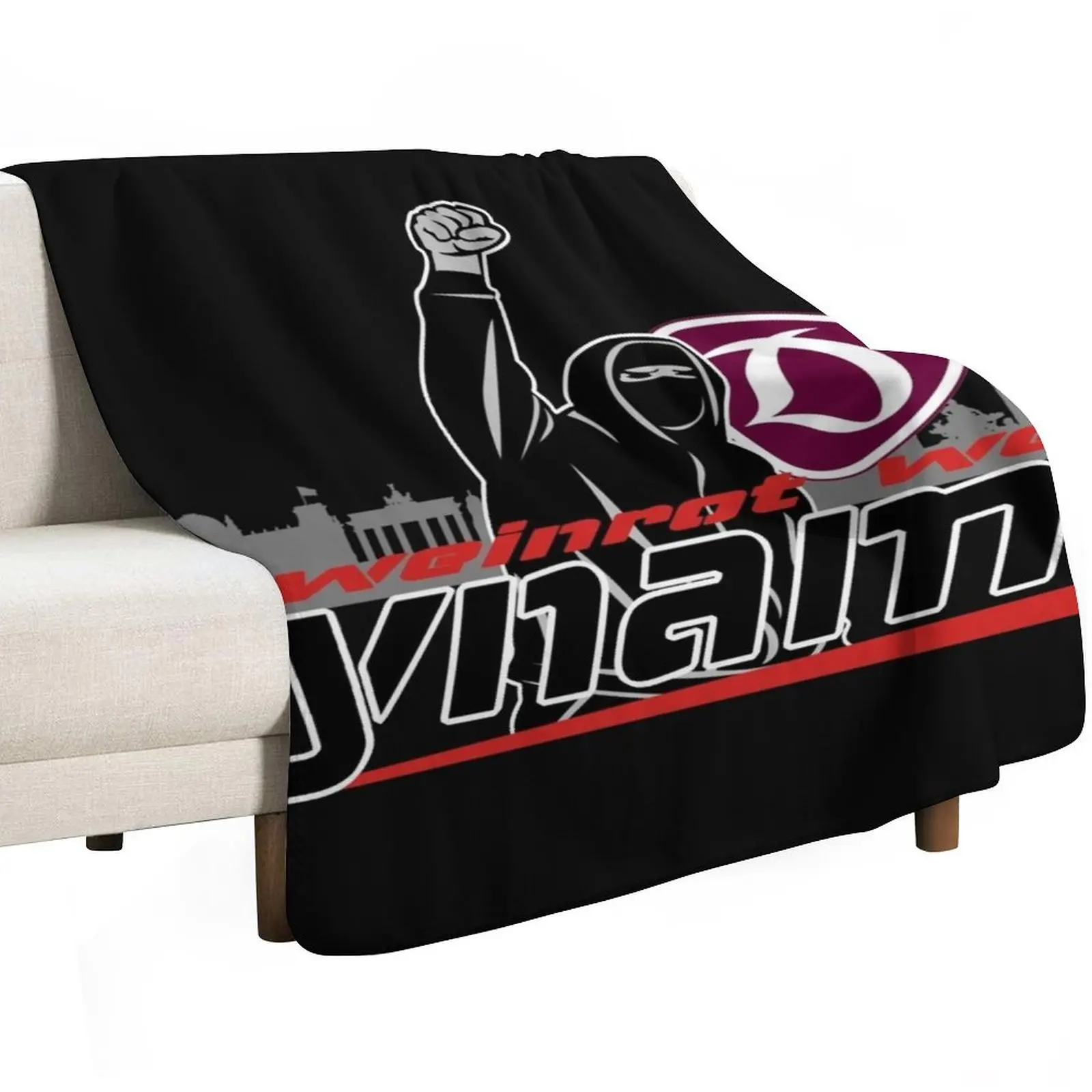 burgundy white dynamo Throw Blanket Bed Hairys warm for winter Soft Soft Plaid Warm Blankets