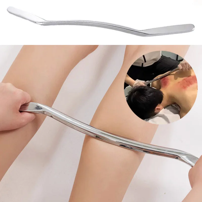 

Professional Stainless Steel Gua Sha Tools Physical Therapy,GuaSha Gym Muscle Massager Relaxation tool Fascial knife health AM11