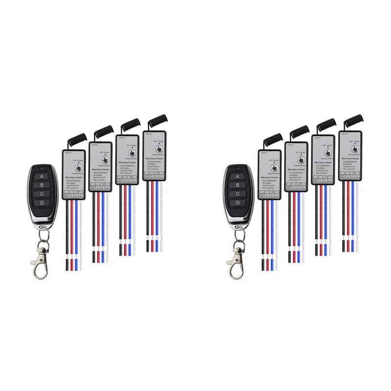 

A37T-2X 433 МГц Мини-реле Беспроводной радиочастотный пульт дистанционного управления Передатчик мощности DC5V-24V 1CH Контроллер светодиодной лампы Микроприемник